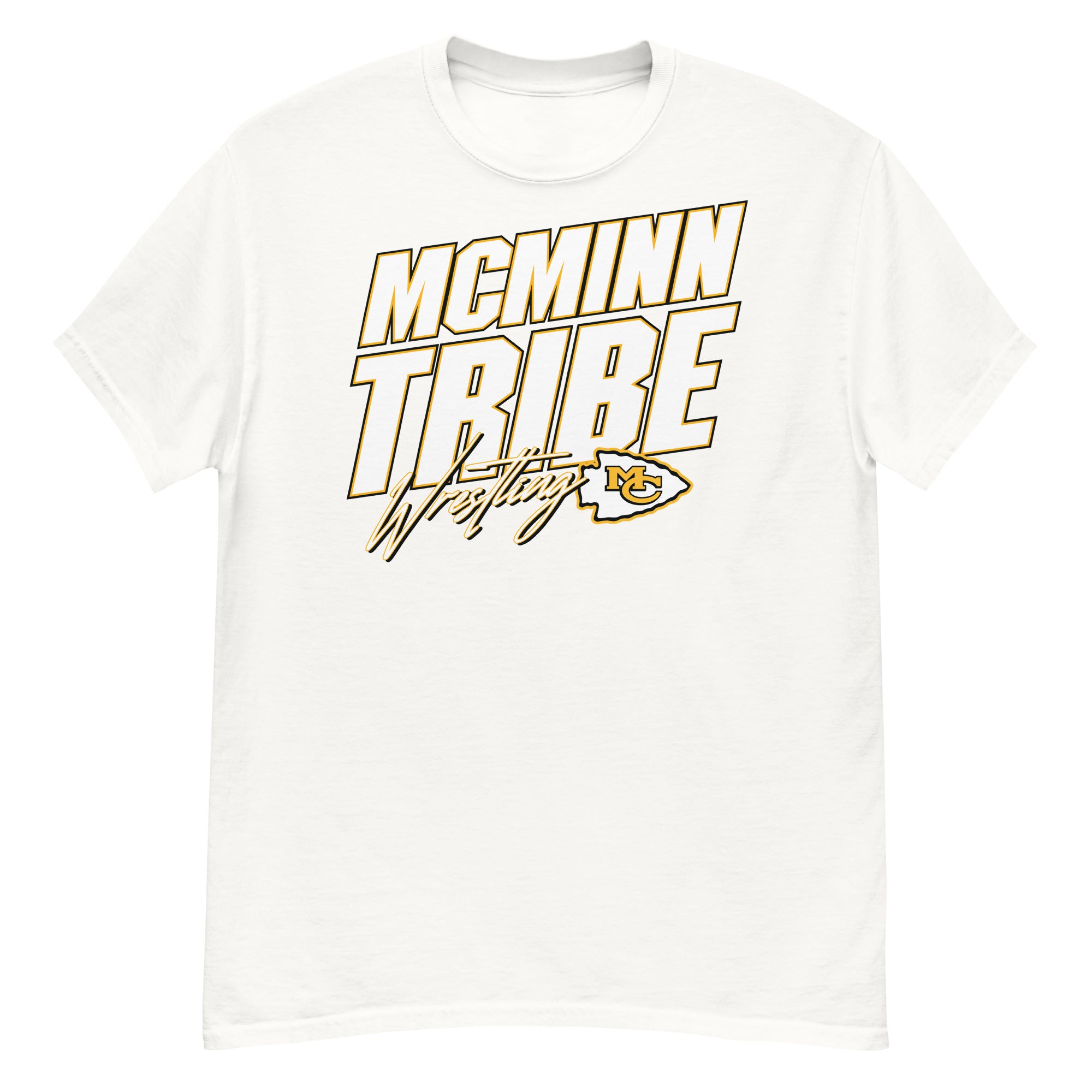 McMinn Middle School Wrestling Mens Classic Tee