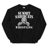 Summit Trail Middle School Wrestling  Front Design Only Unisex Crew Neck Sweatshirt