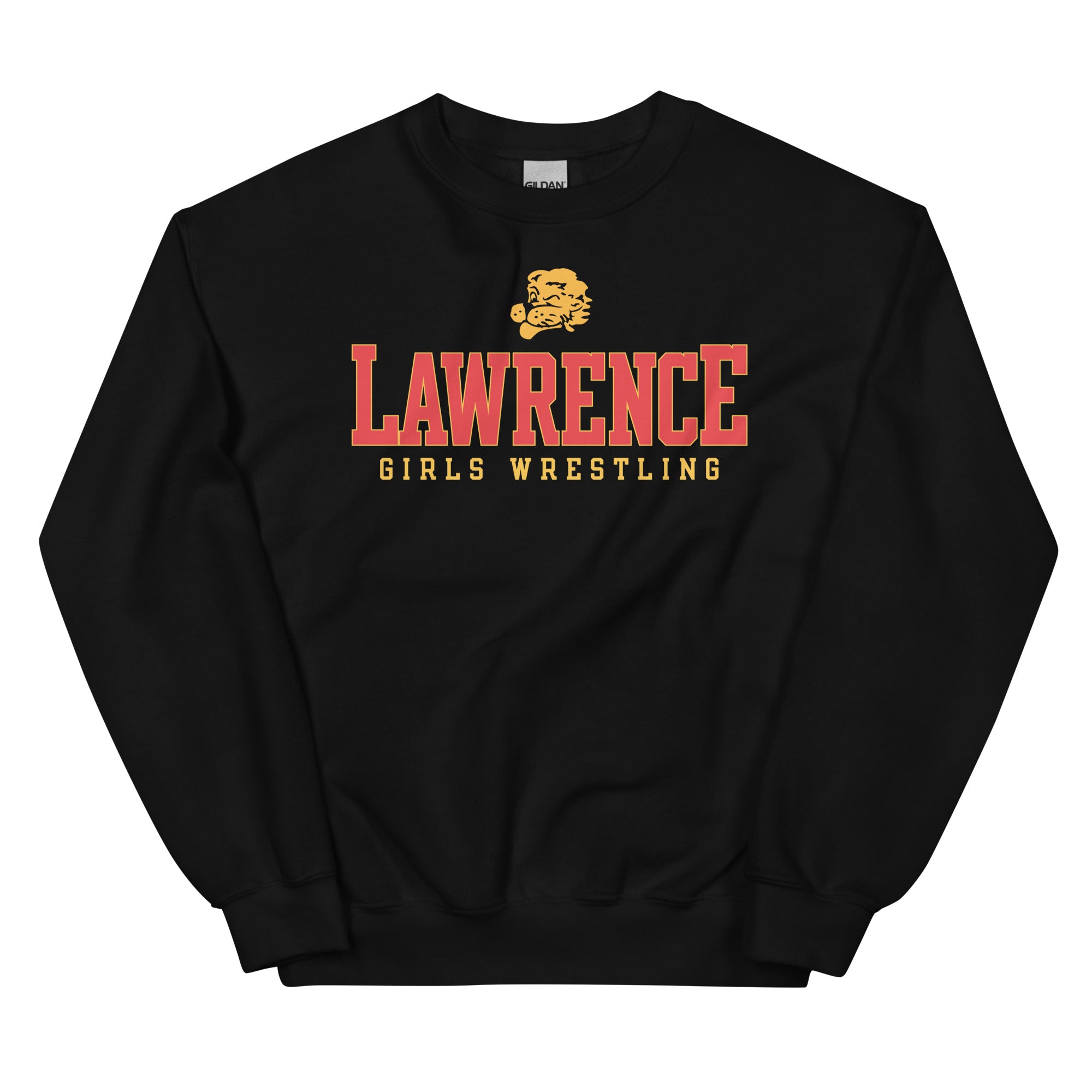 Lawrence Girls Wrestling  Unisex Crew Neck Sweatshirt