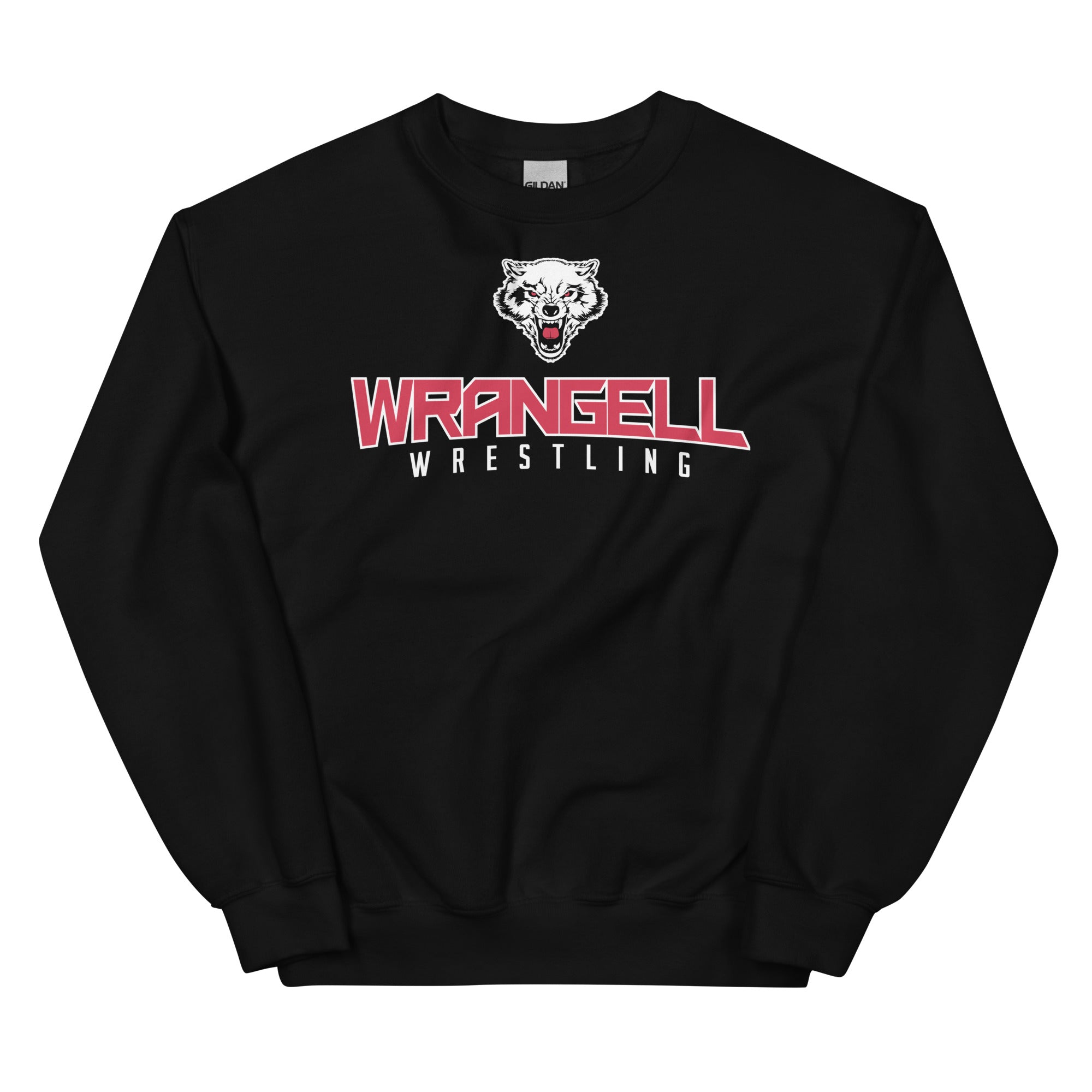 Wrangell Wrestling  Unisex Crew Neck Sweatshirt