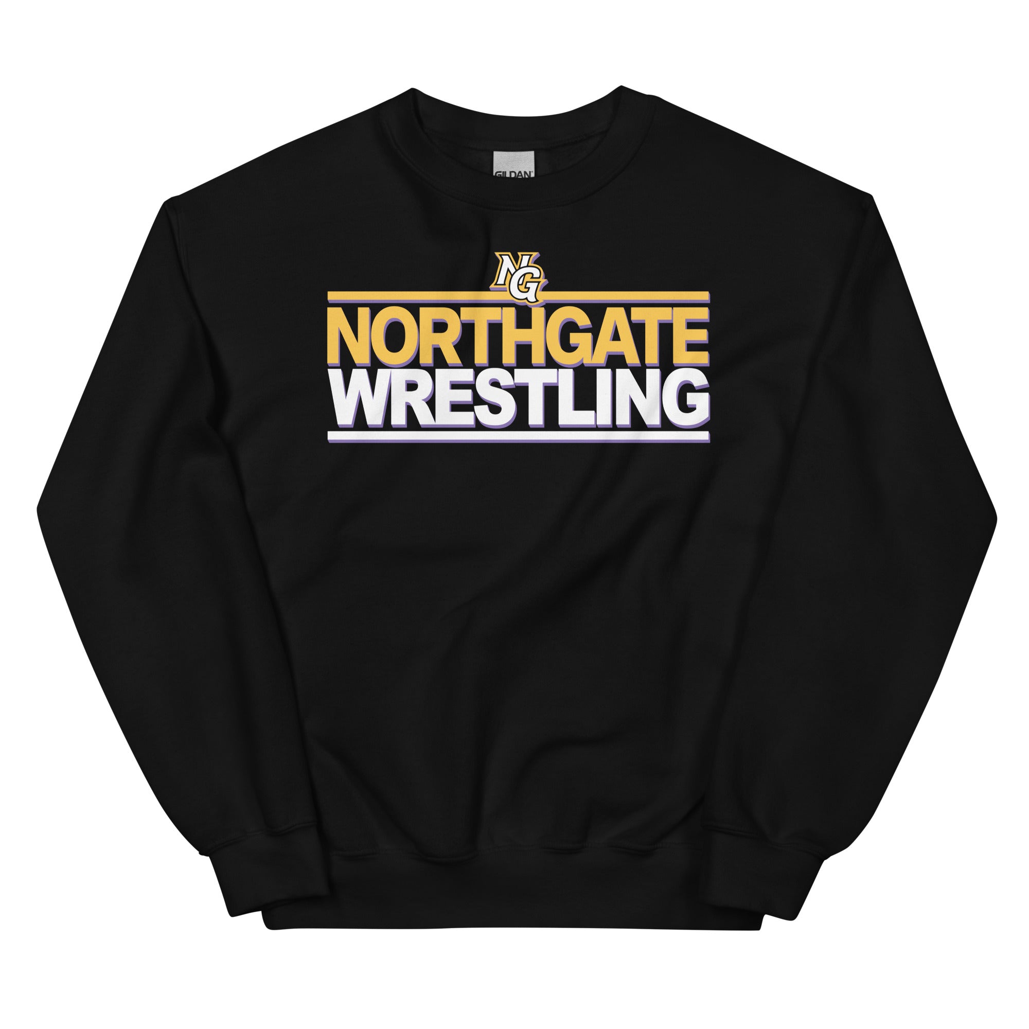 Northgate Middle School - Wrestling Unisex Crew Neck Sweatshirt
