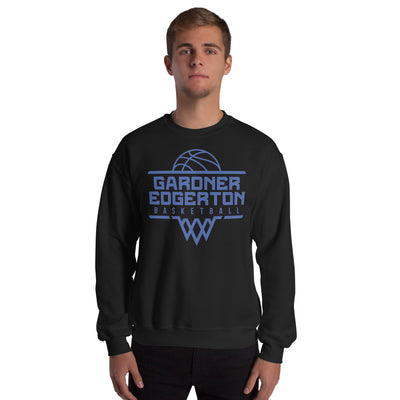 Gardner Edgerton Girl's Basketball Unisex Crew Neck Sweatshirt