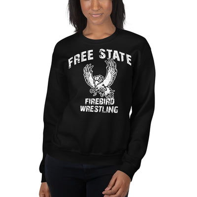 Lawrence Free State Wrestling Unisex Crew Neck Sweatshirt