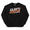 Clay Center Wrestling Unisex Crew Neck Sweatshirt