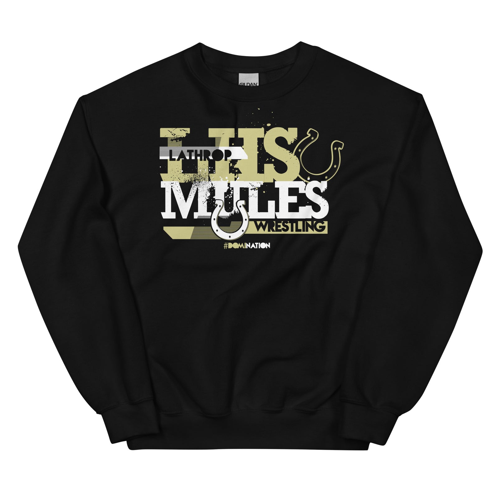 Lathrop High School Unisex Crew Neck Sweatshirt