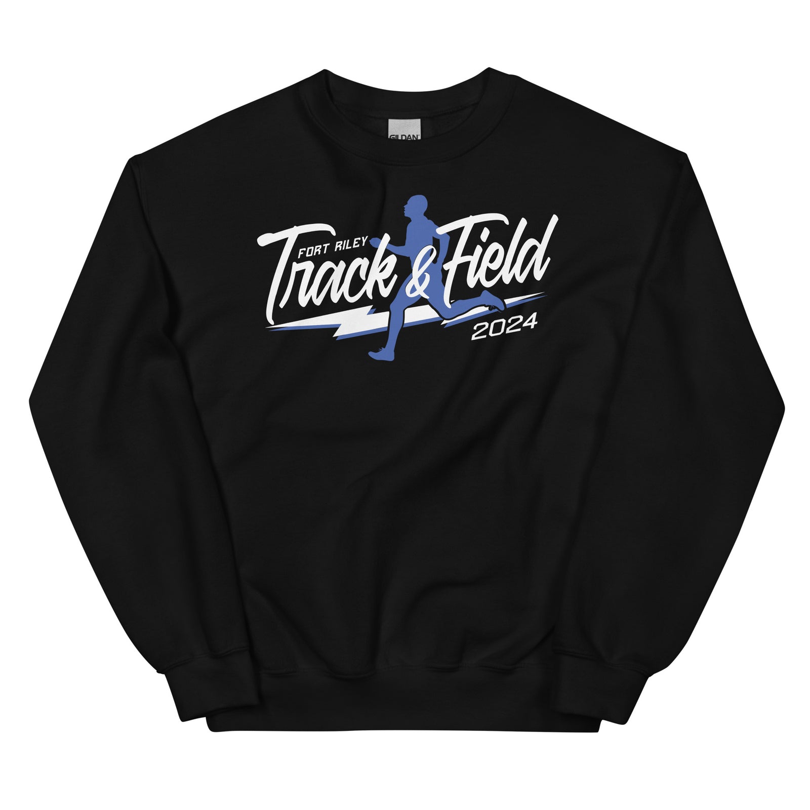 Fort Riley Track & Field Unisex Crew Neck Sweatshirt
