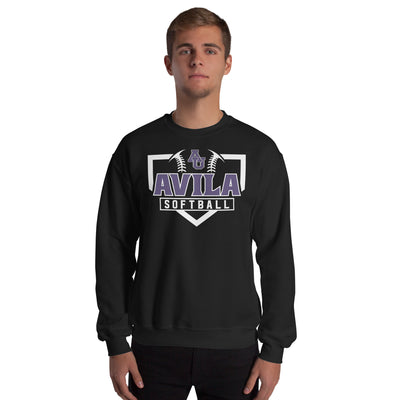 Avila Softball Unisex Crew Neck Sweatshirt