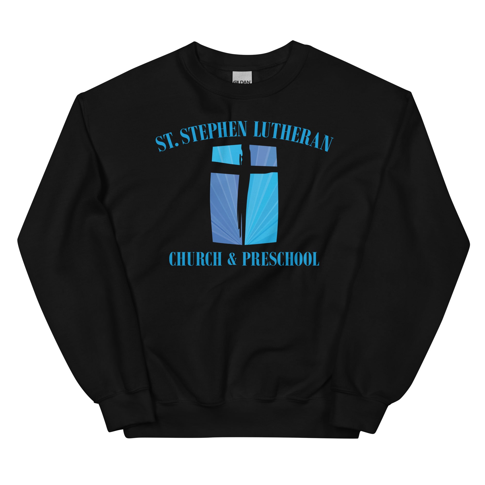 St. Stephen Lutheran Church Full Logo Unisex Crew Neck Sweatshirt