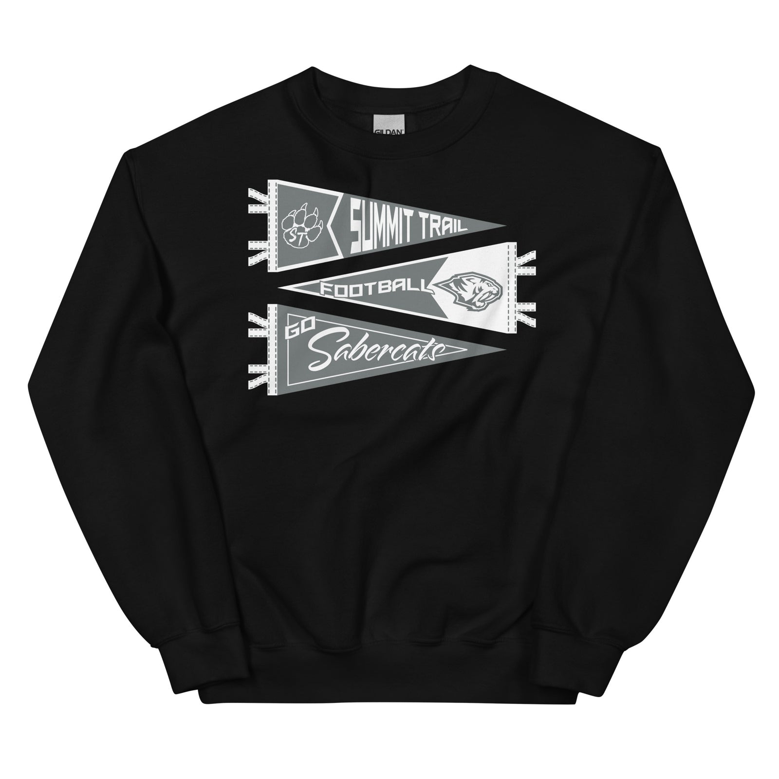 Summit Trail Middle School Football Unisex Crew Neck Sweatshirt