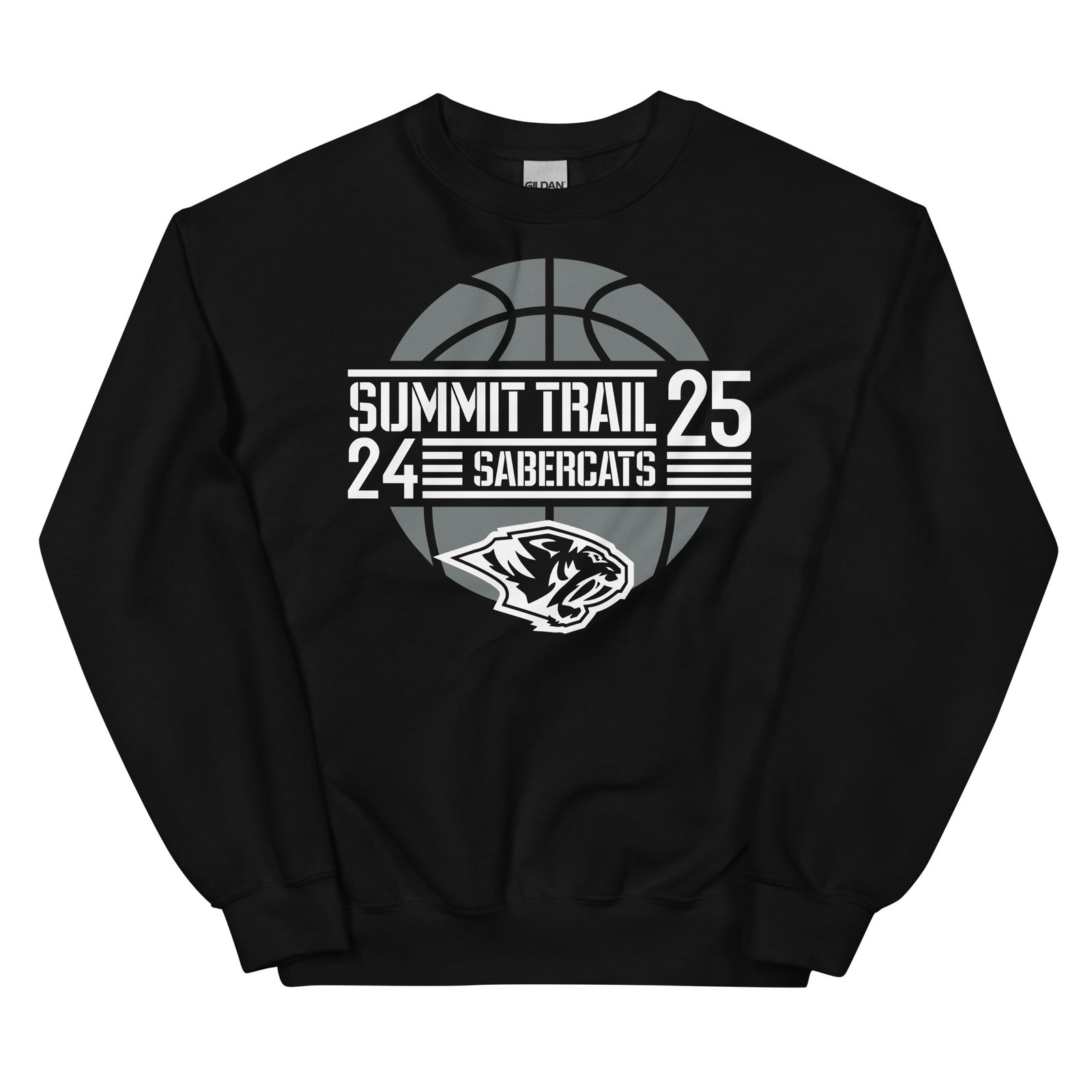 Summit Trail Middle School Basketball Unisex Crew Neck Sweatshirt