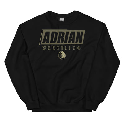 Adrian Wrestling Unisex Crew Neck Sweatshirt