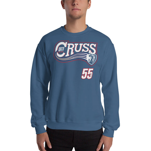Cruss - MWC Unisex Crew Neck Sweatshirt - Blue Chip Athletic