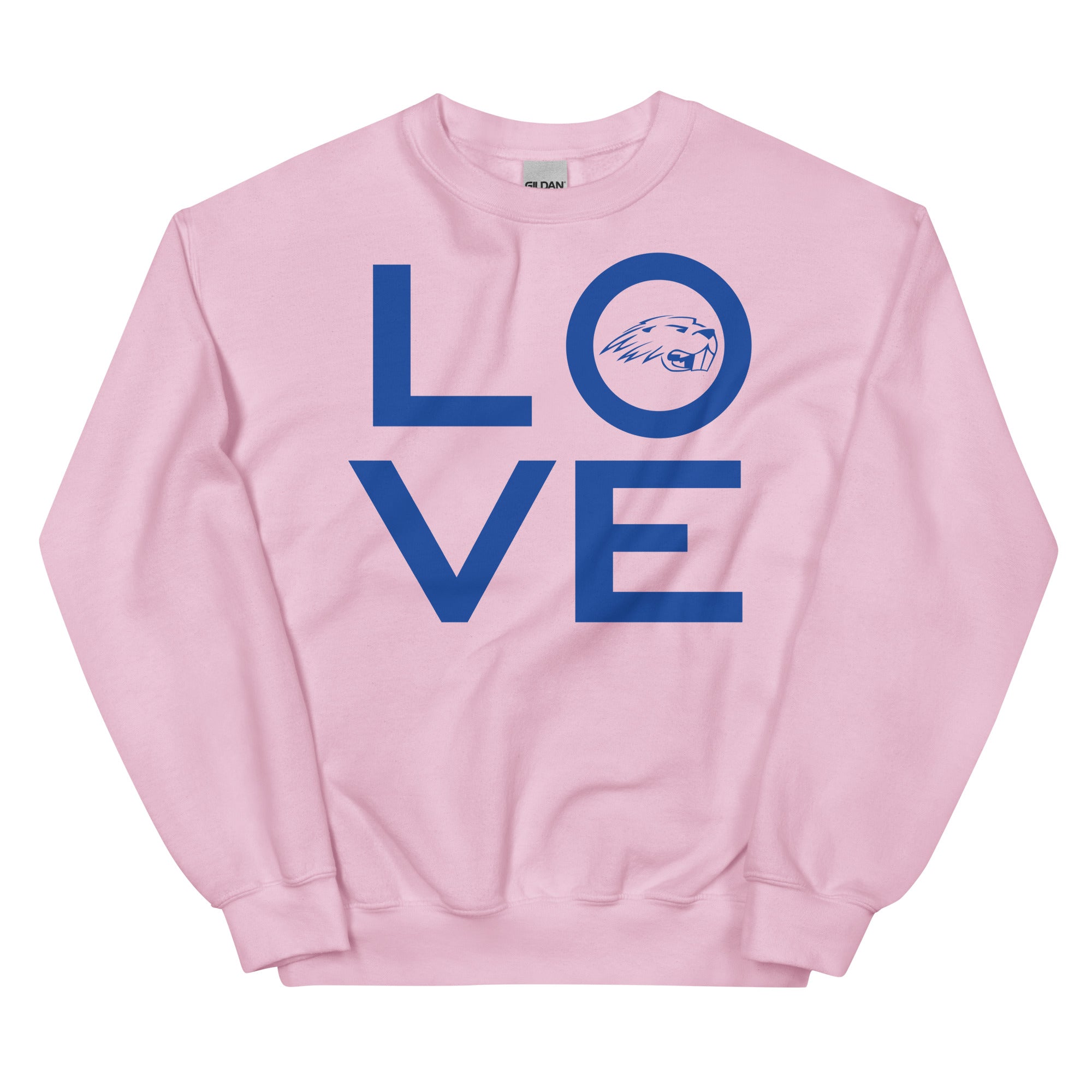 Pratt Community College LOVE Unisex Crew Neck Sweatshirt