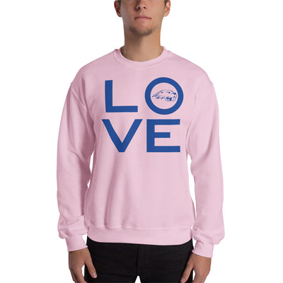 Pratt Community College LOVE Unisex Crew Neck Sweatshirt