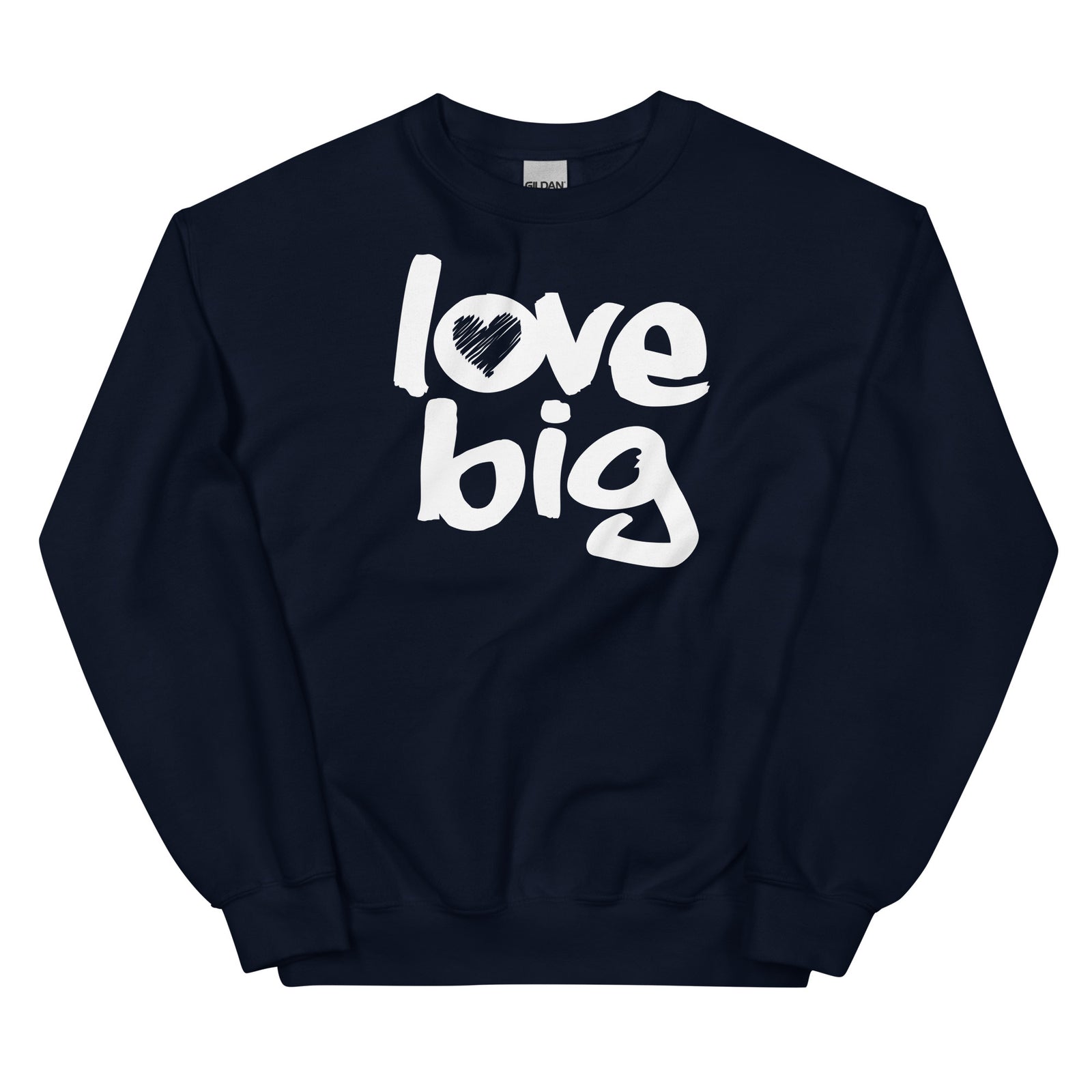 Love Big Like Nate Unisex Crew Neck Sweatshirt