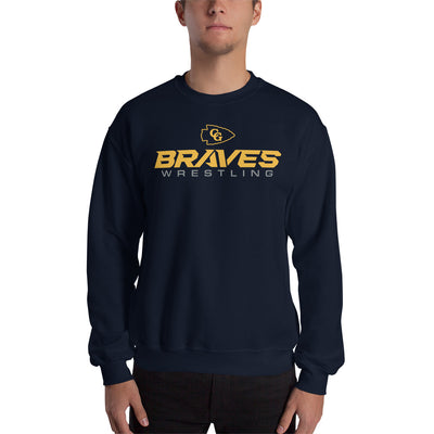 Council Grove Wrestling Unisex Crew Neck Sweatshirt