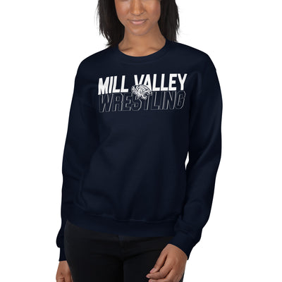 Mill Valley Lady Jaguars  Unisex Crew Neck Sweatshirt