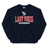 Lady Vikes Wrestling Unisex Crew Neck Sweatshirt