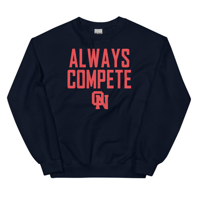 Olathe North Track & Field Always Compete Unisex Sweatshirt