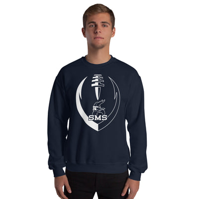 Seaman Middle School Football Unisex Crew Neck Sweatshirt