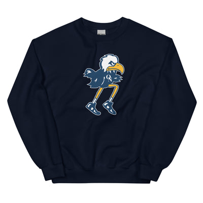 Olathe North XC Old School Mascot Unisex Sweatshirt