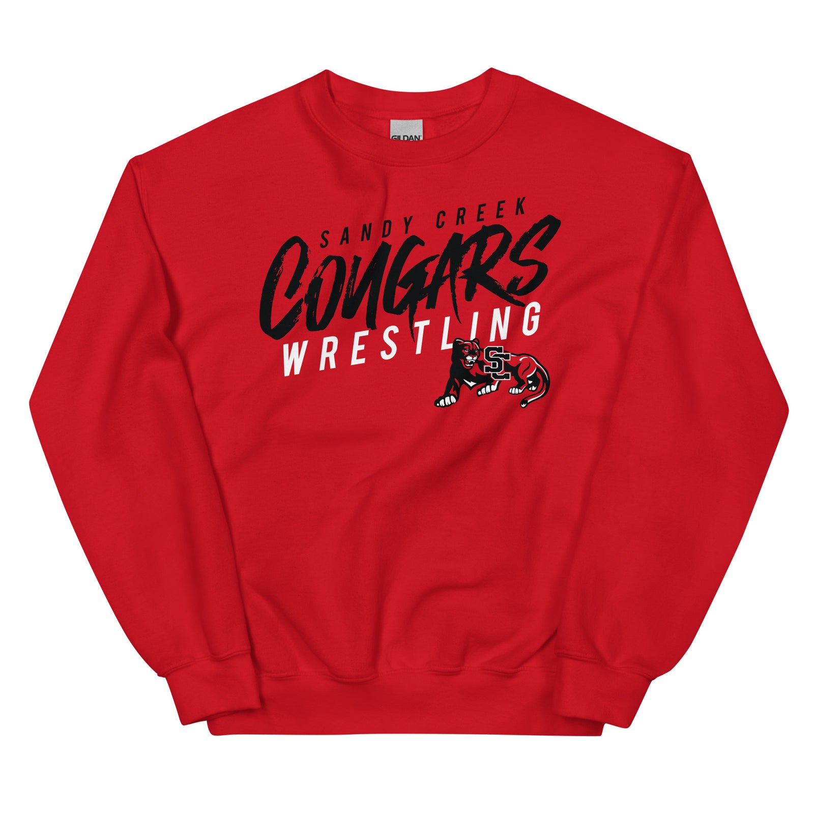 Sandy Creek Wrestling Unisex Crew Neck Sweatshirt