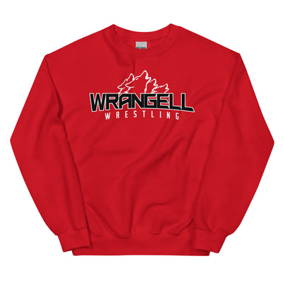 Wrangell Wrestling Unisex Crew Neck Sweatshirt v2