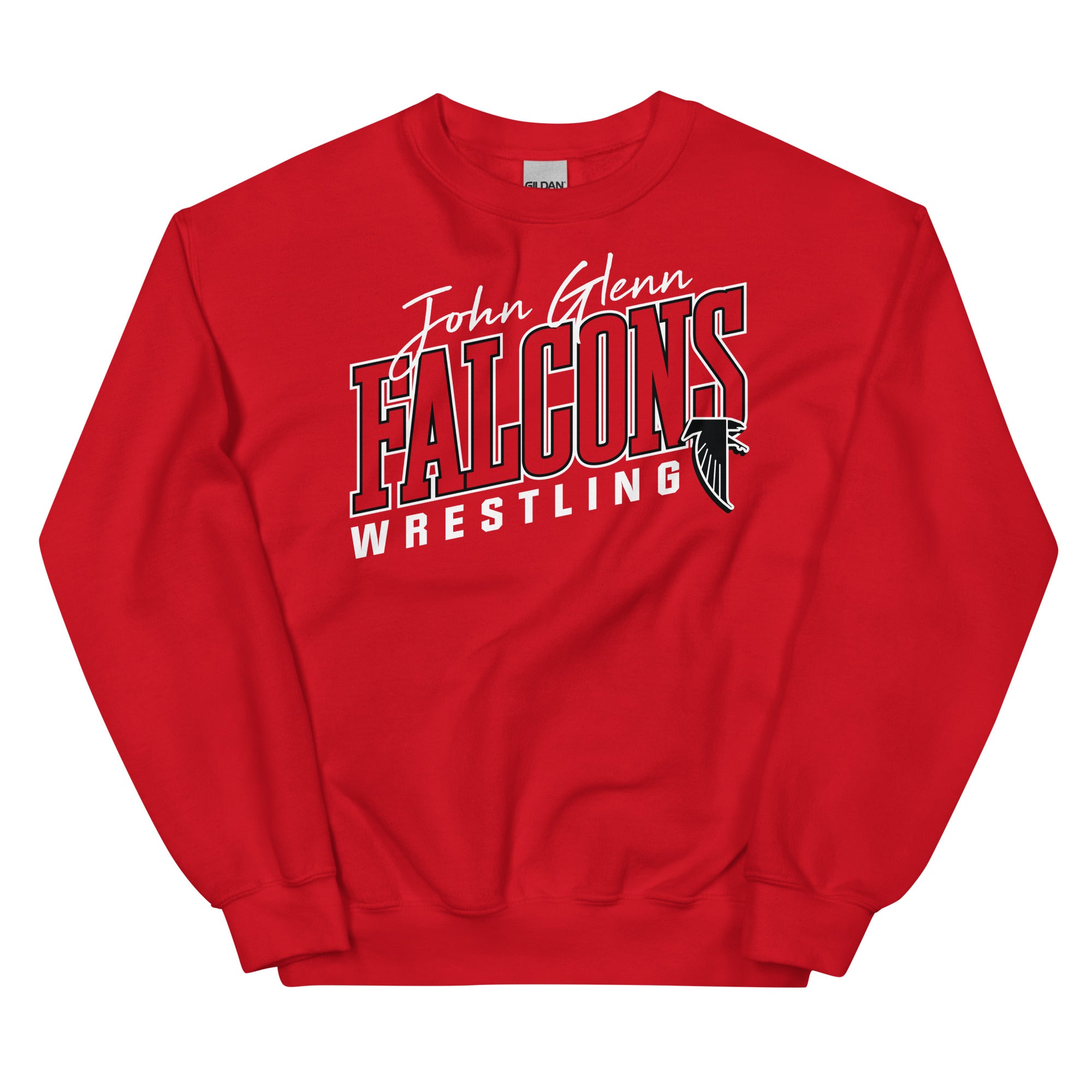 John Glenn Wrestling Unisex Crew Neck Sweatshirt