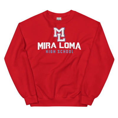 Mira Loma High School  Unisex Crew Neck Sweatshirt