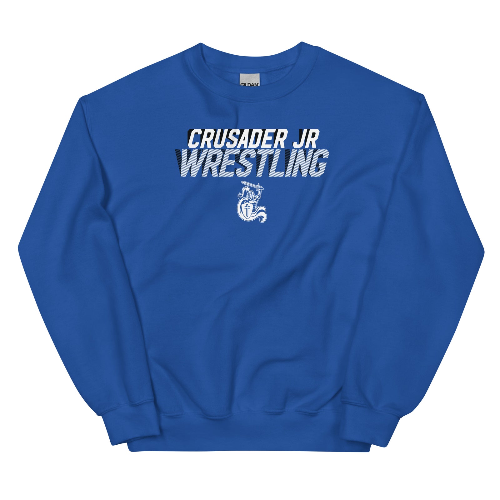 Crusader Jr. Wrestling Unisex Crew Neck Sweatshirt