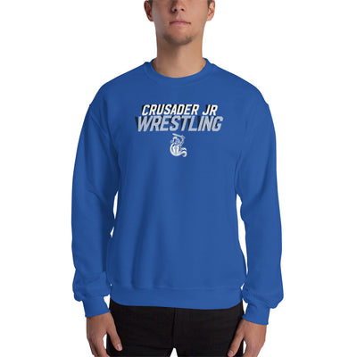 Crusader Jr. Wrestling Unisex Crew Neck Sweatshirt