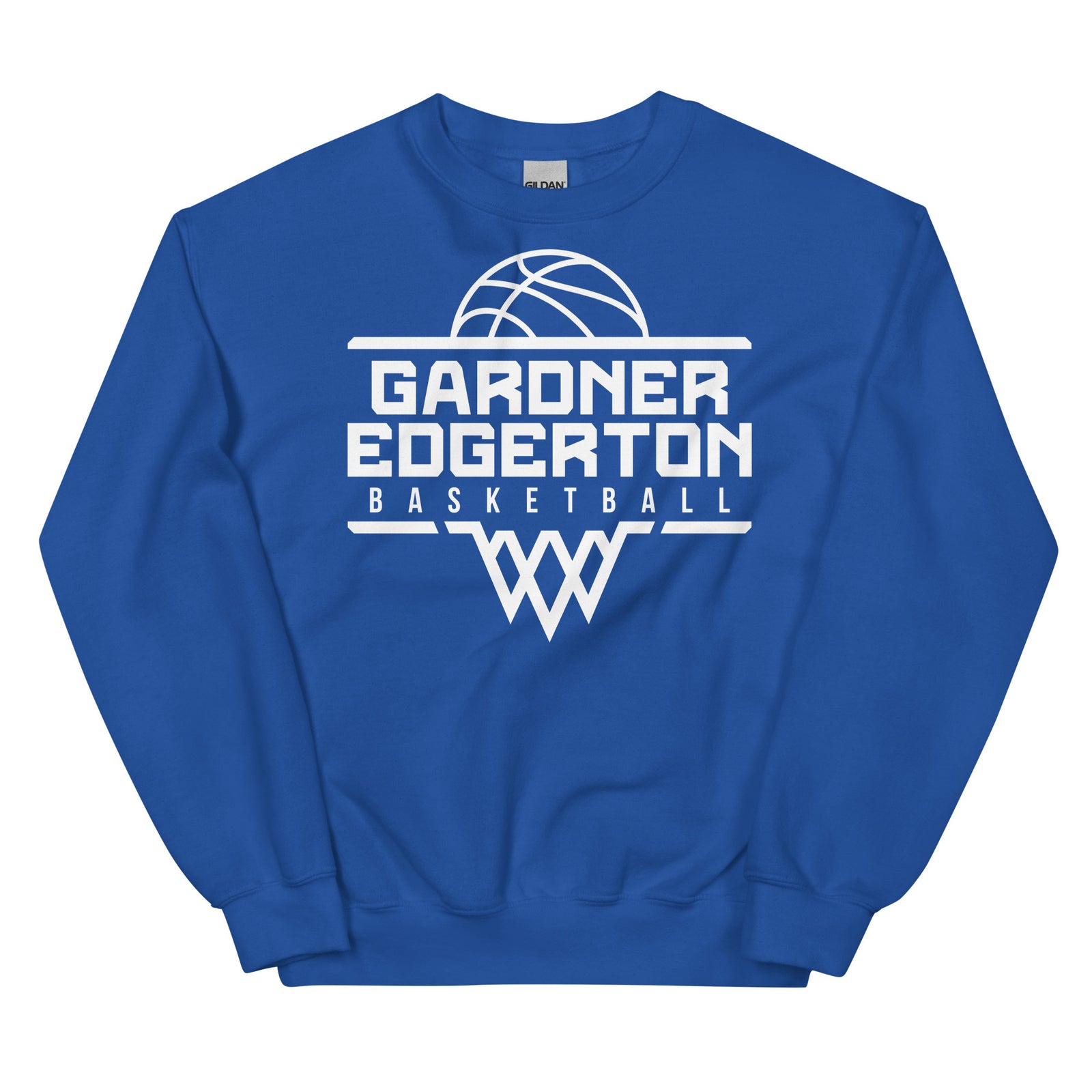Gardner Edgerton Girl's Basketball Unisex Crew Neck Sweatshirt