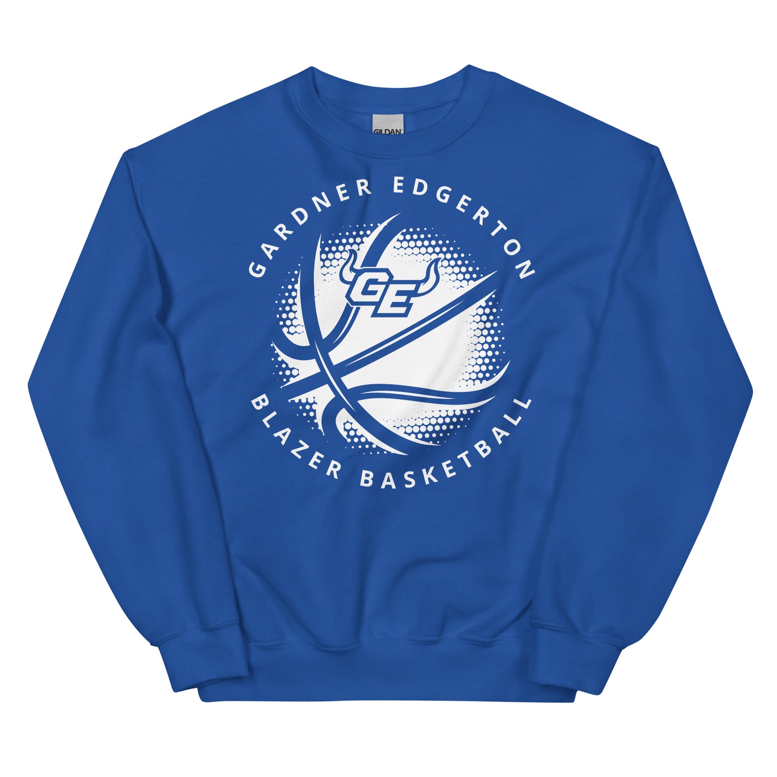 Gardner Edgerton Girl's Basketball Blazer Basketball Unisex Crew Neck Sweatshirt