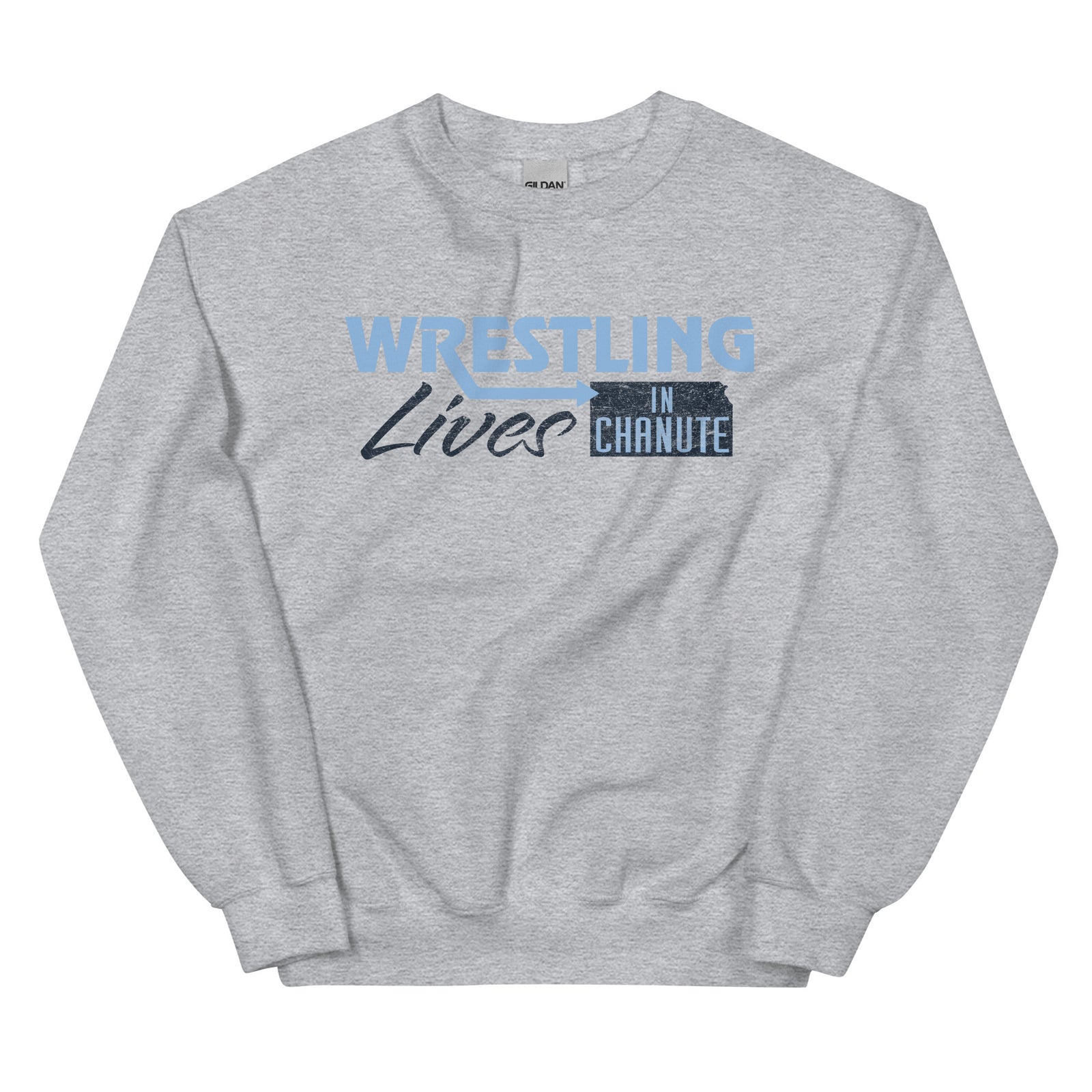 Chanute All-Time State Wrestling List Unisex Sweatshirt