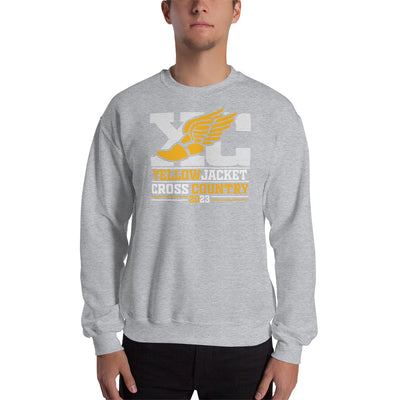 Fredonia Jr/Sr High School Cross Country Unisex Crew Neck Sweatshirt