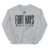 Fort Hays State University Wrestling Unisex Crew Neck Sweatshirt