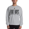 Fort Hays State University Wrestling Unisex Crew Neck Sweatshirt