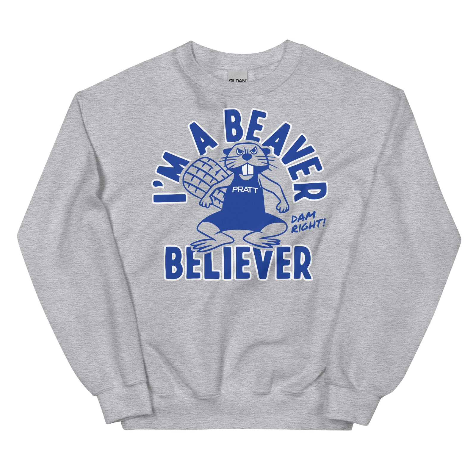 Pratt Community College Believer Unisex Crew Neck Sweatshirt