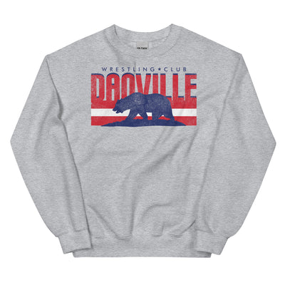 Danville Wrestling Club Grey Unisex Crew Neck Sweatshirt