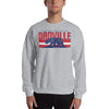 Danville Wrestling Club Grey Unisex Crew Neck Sweatshirt