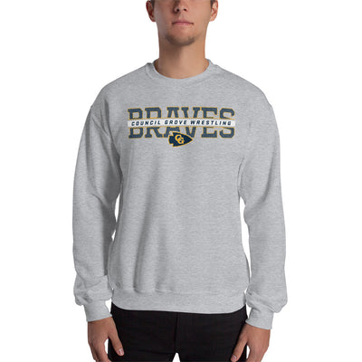 Council Grove Wrestling Unisex Crew Neck Sweatshirt