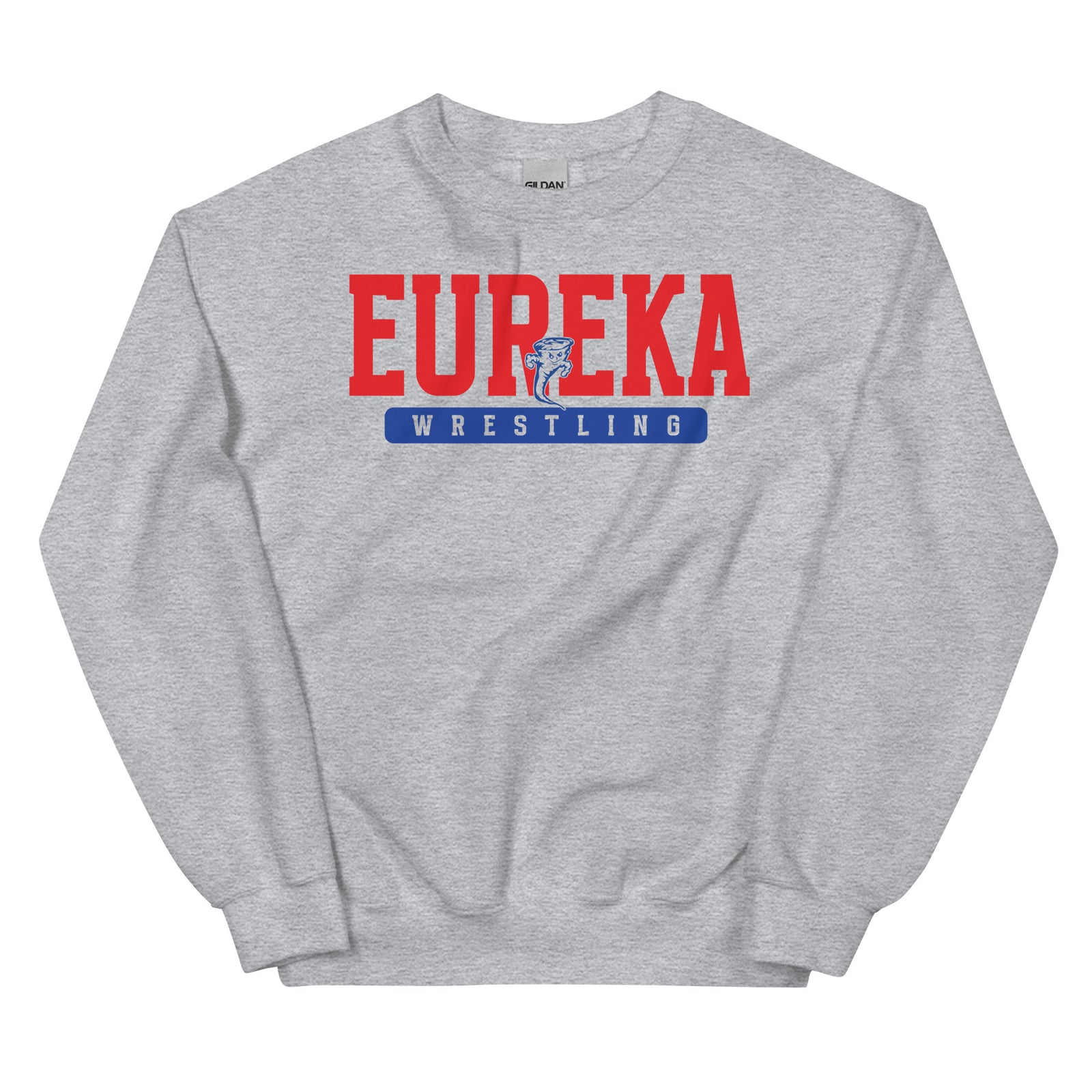 Eureka Wrestling  Unisex Crew Neck Sweatshirt