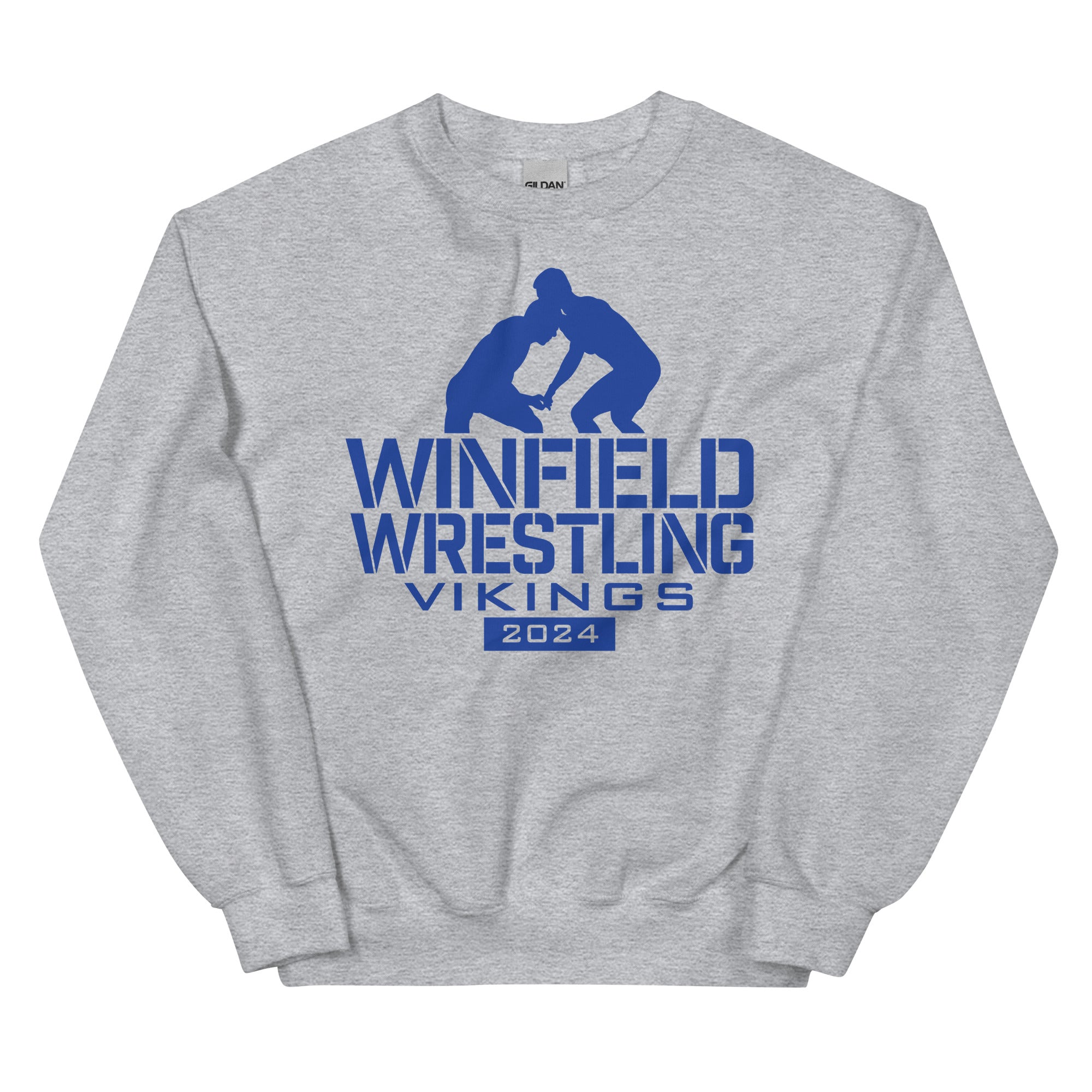 Winfield Wrestling Vikings 2024 Unisex Sweatshirt