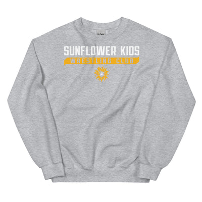 Sunflower Kids Wrestling Club Unisex Crew Neck Sweatshirt
