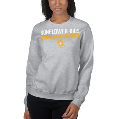 Sunflower Kids Wrestling Club Unisex Crew Neck Sweatshirt