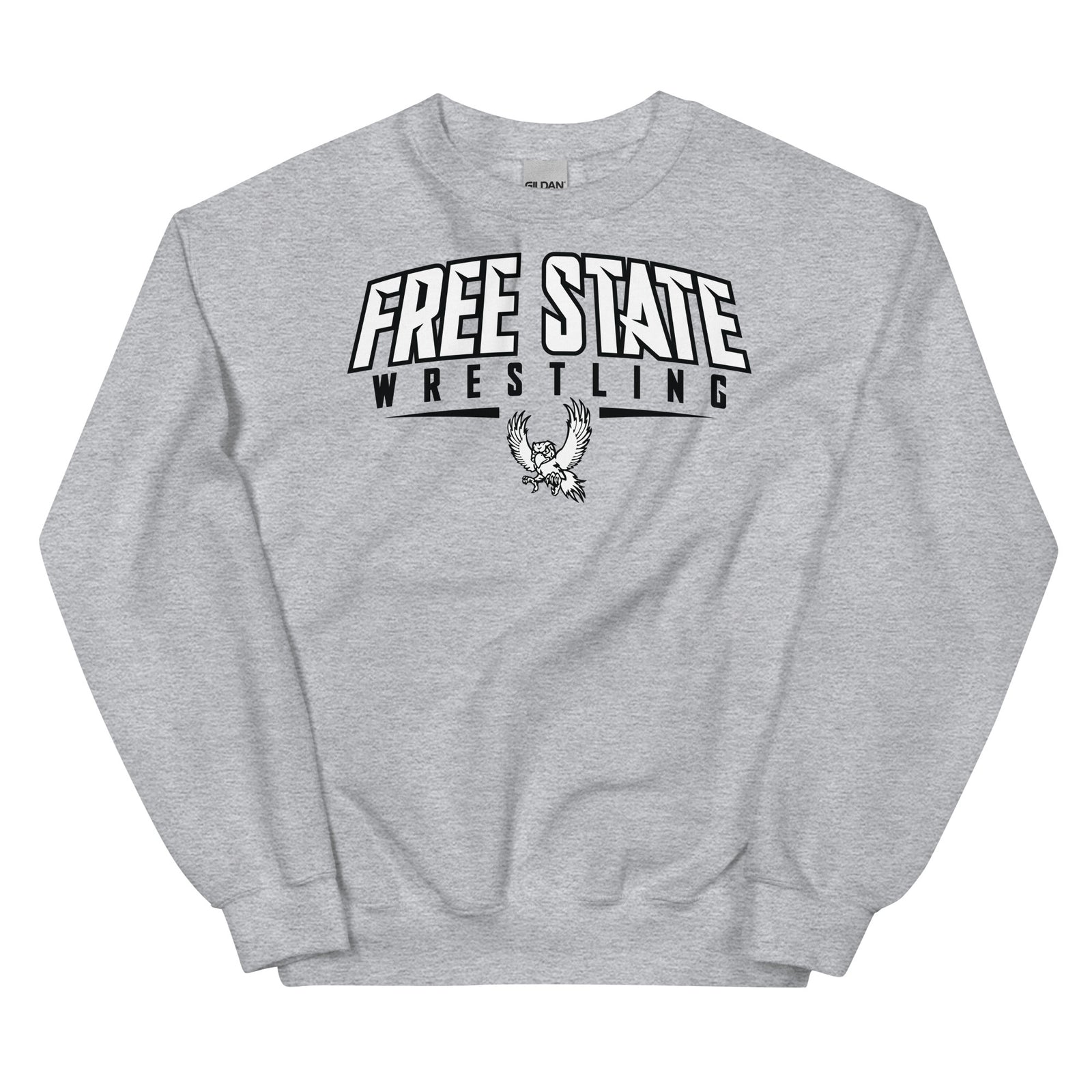 Lawrence Free State Wrestling Unisex Crew Neck Sweatshirt