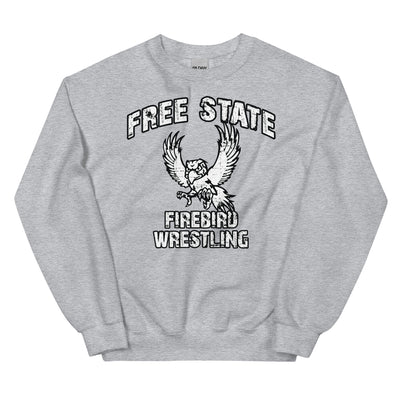 Lawrence Free State Wrestling Unisex Crew Neck Sweatshirt
