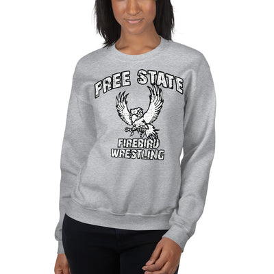 Lawrence Free State Wrestling Unisex Crew Neck Sweatshirt