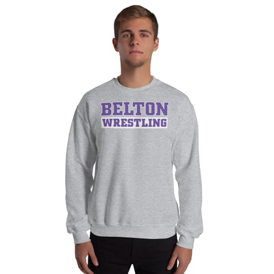 Belton Wrestling Unisex Crew Neck Sweatshirt