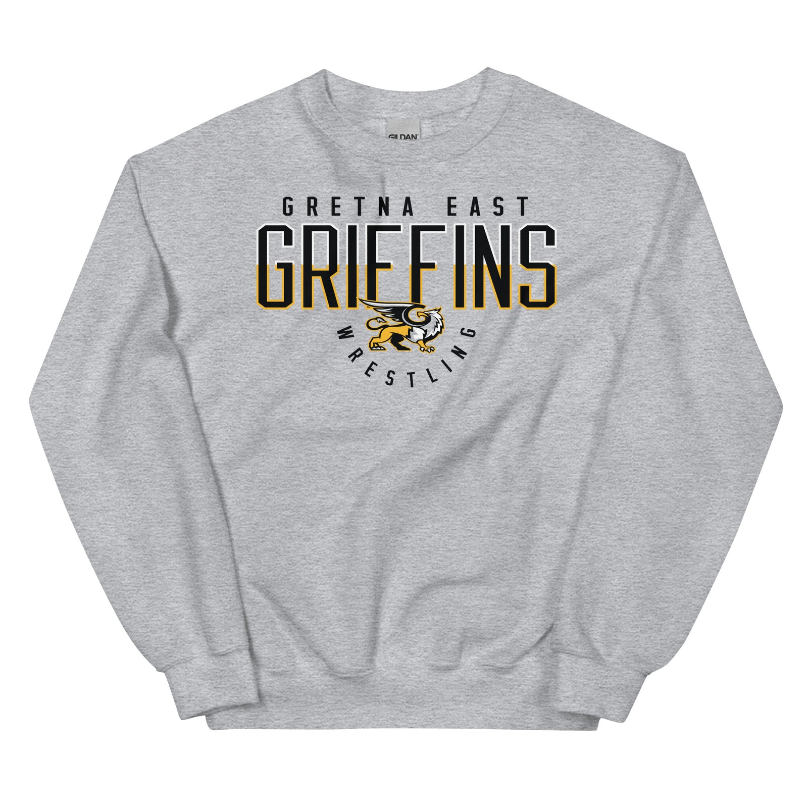 Gretna East  Griffins Wrestling Unisex Crew Neck Sweatshirt